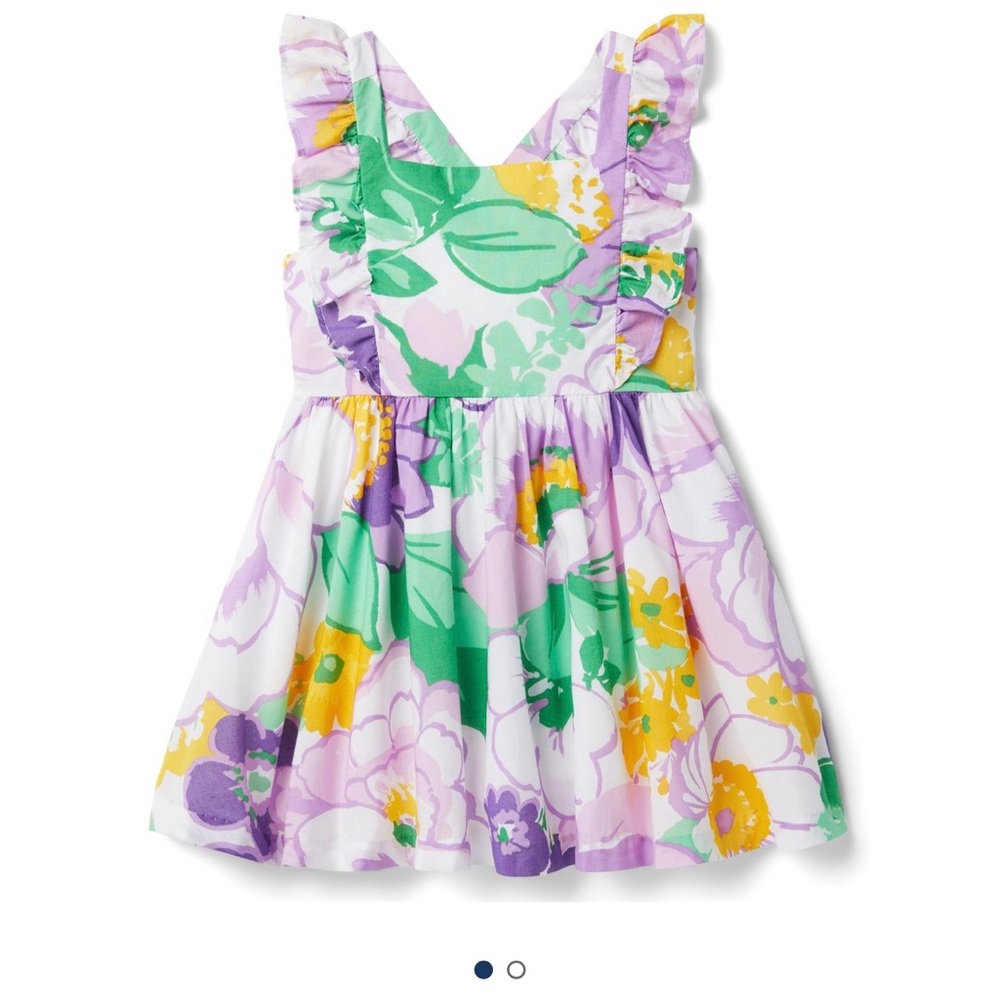 COPY - Floral Ruffle Dress